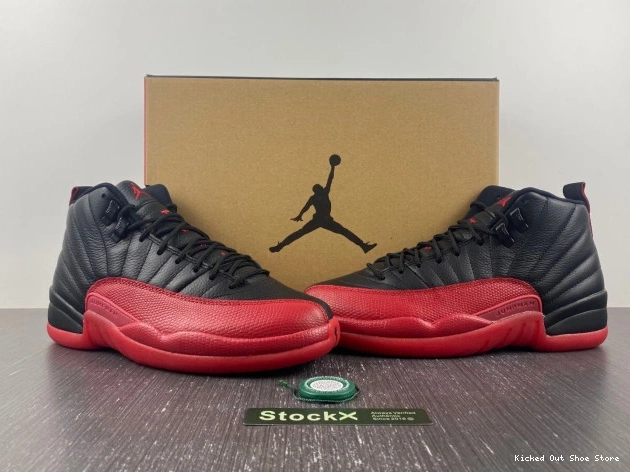 Kicked Out Shoe Store 12 Retro Jordan (2016) 130690-002 Flu Game 0707